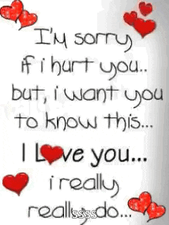Imsorry Iloveyou GIF