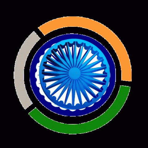 Indian Flag Circle GIF. This 480 x 480 animated GIF is part of our tiranga logo collection. Related themes include indian flag. View the original animation…