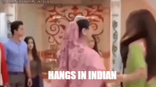 Indian Hangs In Indian GIF