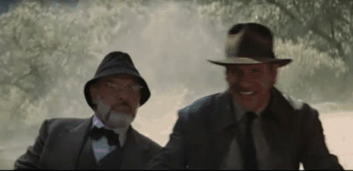 Indiana Jones Serious Father Indiana Jones Funny GIF