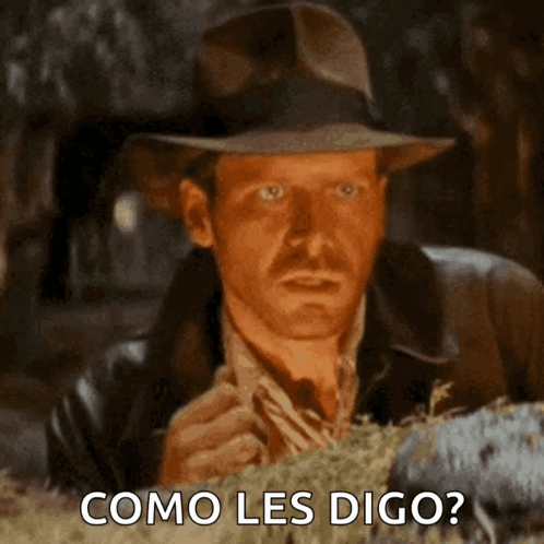 Indiana Jones Unsure GIF