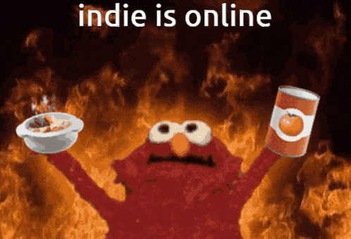 Indie Is Online GIF