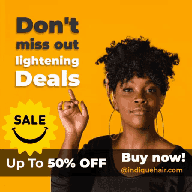 Indique Black Friday Virgin Hair Black Friday GIF