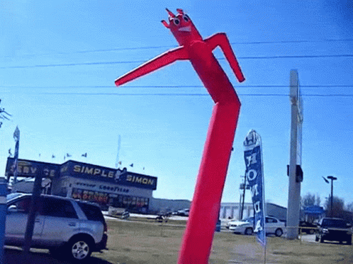 Inflatable Tube Man Air Dancer GIF