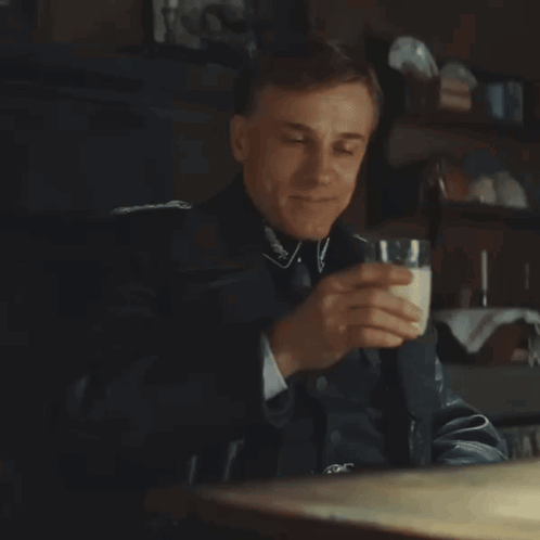 Inglourious Basterds Hans Landa GIF. This 498 x 498 animated GIF is part of our hans landa collection. Created by microptera. View the original animation…