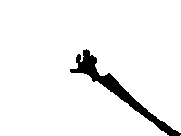 Ink Black Paint Sticker