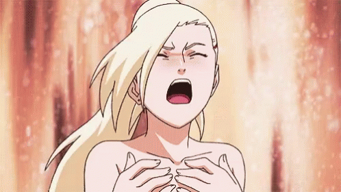 Ino Screaming GIF