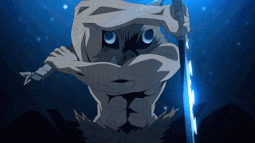 Inosuke Demon Slayer GIF