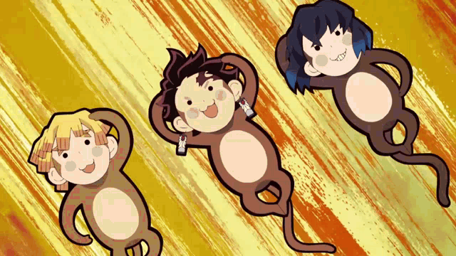 Inosuke Tanjiro GIF