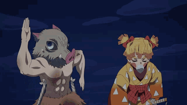 Inosuke Zenitsu GIF
