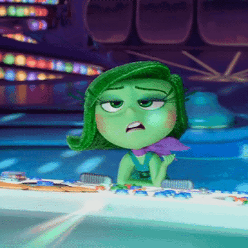 Inside Out Disgust GIF