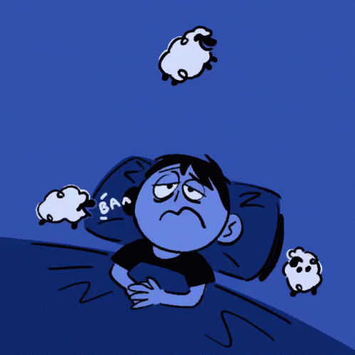 Insomnia Sleepy GIF. This 498 x 498 animated GIF is part of our counting sheep collection. Related themes include sleepy. Created by jongha306. View the…