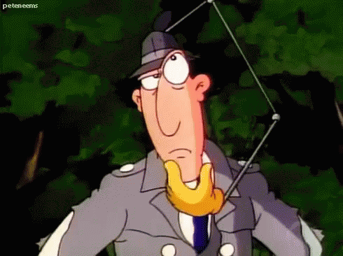 Inspector Gadget GIF. This 490 x 366 animated GIF is part of our inspector gadget villain collection. Related themes include hmm, thinking. View the…