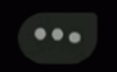 Instagram Typing Dots Typing Dots Dark GIF