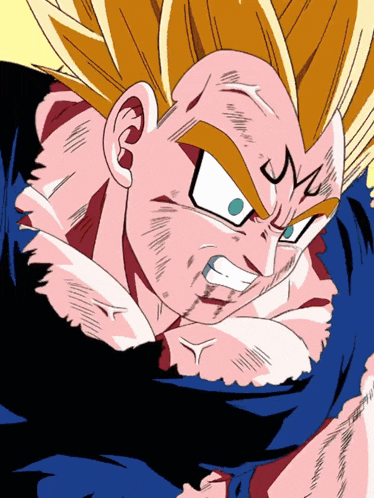 Int Majin Vegeta Brief Paternal Moment GIF