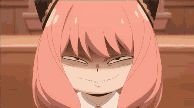Intense Anya GIF