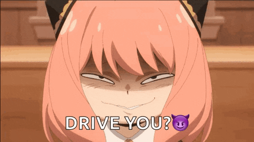 Intense Anya GIF