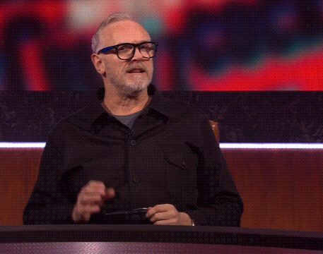 Interesting Greg Davies GIF
