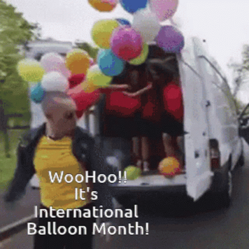 International Balloon Month GIF