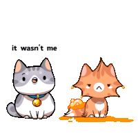 International Cat Day Cats Sticker
