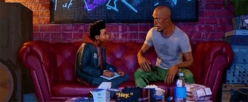 Into The Spiderverse Spiderman GIF