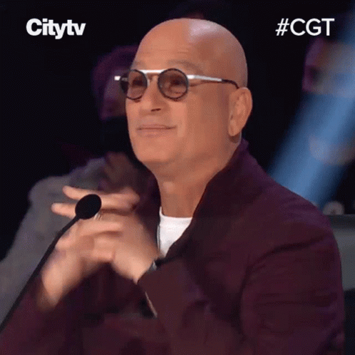 Intrigued Howie Mandel GIF