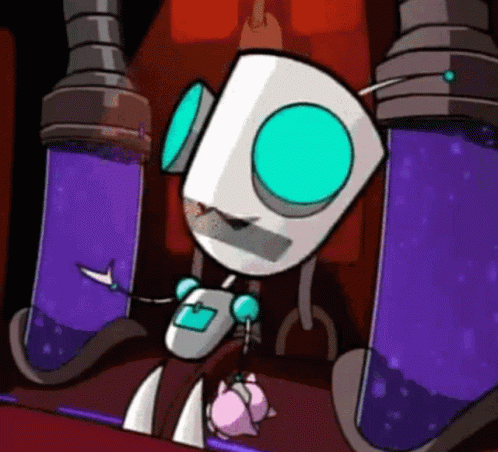 Invader Zim Head Explode GIF