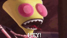 Invader Zim Hey GIF