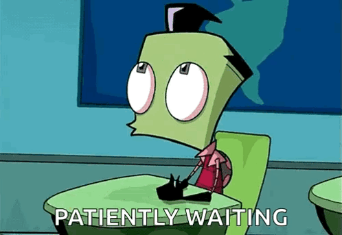 Invader Zim Wait GIF