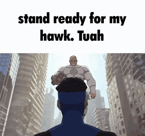 Invincible Hawk Tuah GIF