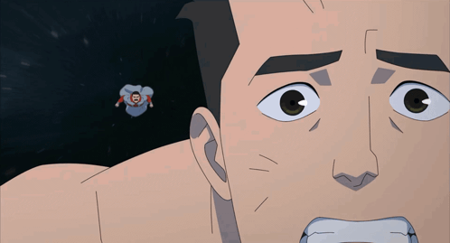 Invincible Meme Run Away GIF