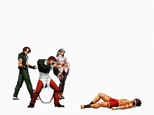 Iori Iori Yagami GIF. This 498 x 373 animated GIF is part of our iori yagami collection. Created by thadarkorange. View the original animation, share it, or…