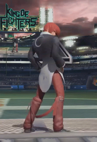 Iori Yagami Kof GIF. This 343 x 498 animated GIF is part of our iori yagami collection. Created by thadarkorange. View the original animation, share it, or…