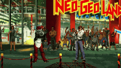 Iori Yagami & Kyo Kusanagi - Kof95 Neo-geo Land GIF. This 410 x 231 animated GIF is part of our iori yagami collection. Created by Toteji85. View the…