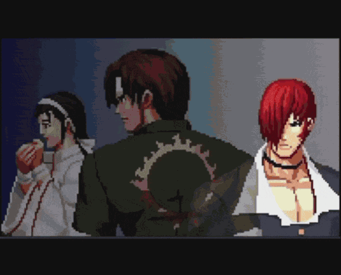 Iori Yagami & Orochi - The King Of Fighters Kof97 Ending GIF. This 498 x 401 animated GIF is part of our iori yagami collection. Created by Toteji85. View…