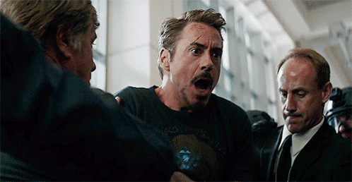 Iron Man Dying GIF