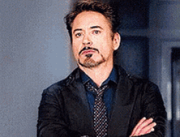 Ironman Eyeroll GIF