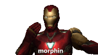 Ironman Marvel Sticker