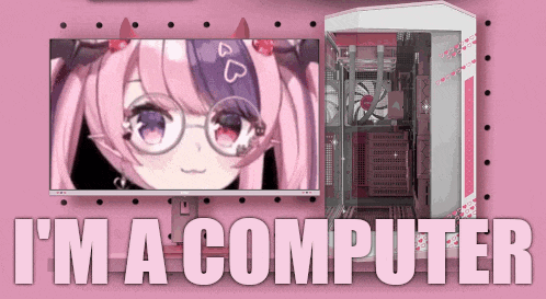 Ironmouse Computer GIF
