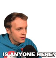 Is Anyone Here Fred Pye Sticker