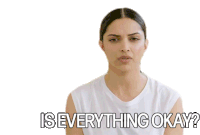 Is Everything Okay Worried Sticker