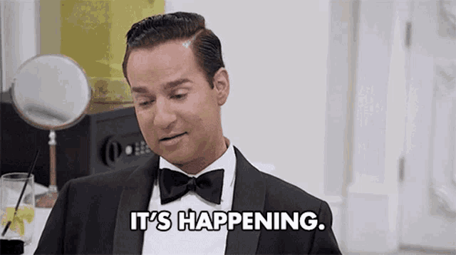 Is Happening Excited GIF
