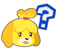 Isabelle Animal Crossing New Horizons Sticker
