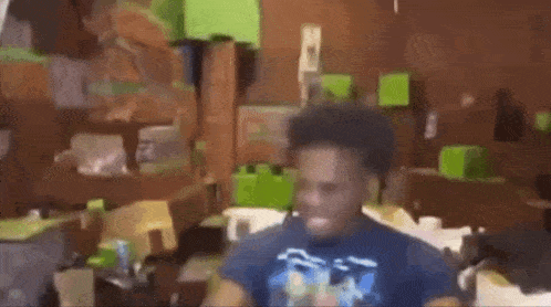 Ishowspeed Minecraft Crash Out GIF