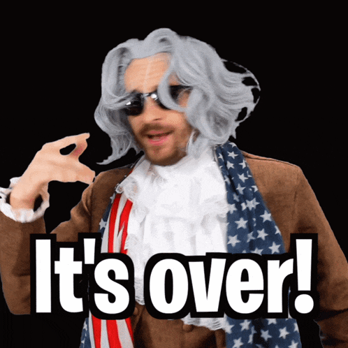 It Is Over Its Over GIF
