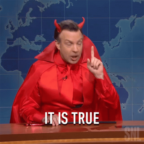 It Is True The Devil GIF