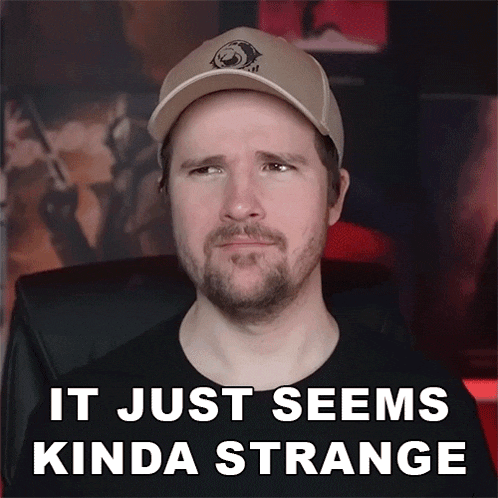 It Just Seems Kinda Strange Elvis The Alien GIF