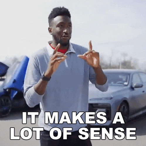 It Makes A Lot Of Sense Marques Brownlee GIF