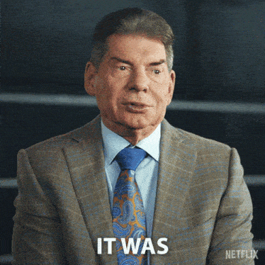 It Was A Big Success Vince Mcmahon GIF