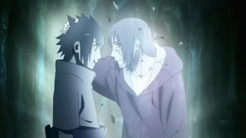 Itachi Uchiha Sasuke Uchiha GIF